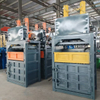 30T Horizontal Hydraulic Baler Machine | For Waste Paper, Plastic & Oil Drum Recycling