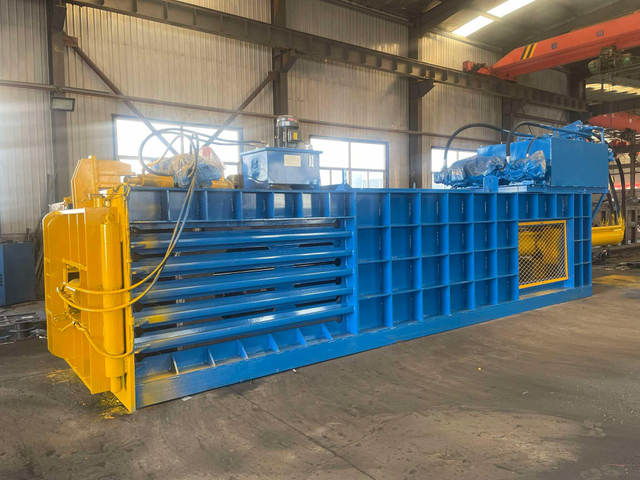 Customized Durable Semi-Automatic Automatic Horizontal Waste Paper Recycling Baler Machines