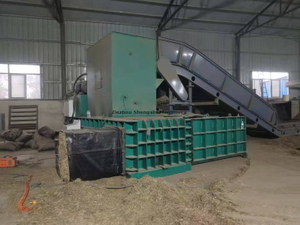 Square Pine Straw Baler Large Silage Balers Machine Hay Baler Compactor