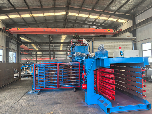 Customized Durable Semi-Automatic Automatic Horizontal Waste Paper Recycling Baler Machines