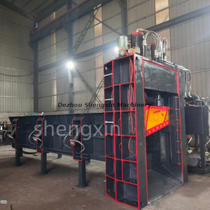High-Capacity Hydraulic Guillotine Shear for Metal Recycling 