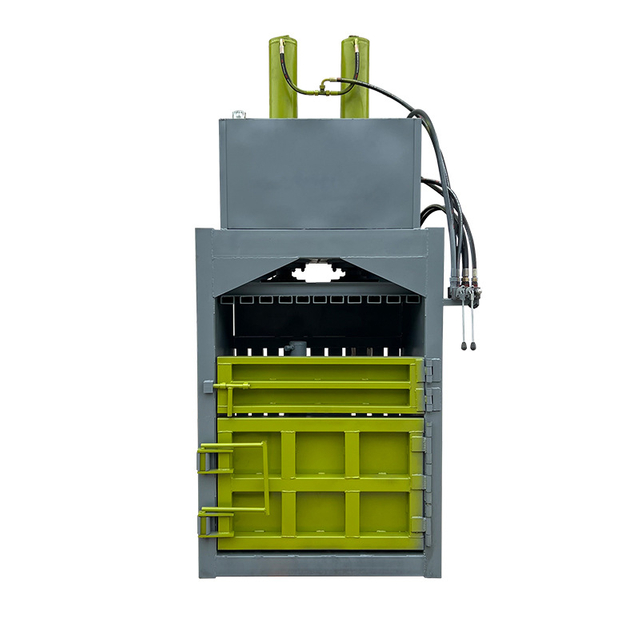 30T Horizontal Hydraulic Baler Machine | For Waste Paper, Plastic & Oil Drum Recycling
