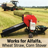 Heavy Duty Hay Baler Machine - High Density & 20km/h Working Speed