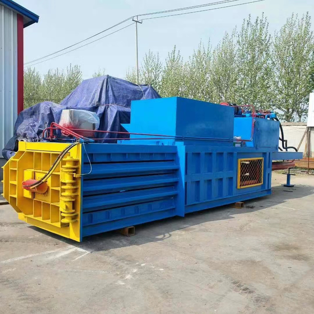 Customized Durable Semi-Automatic Automatic Horizontal Waste Paper Recycling Baler Machines