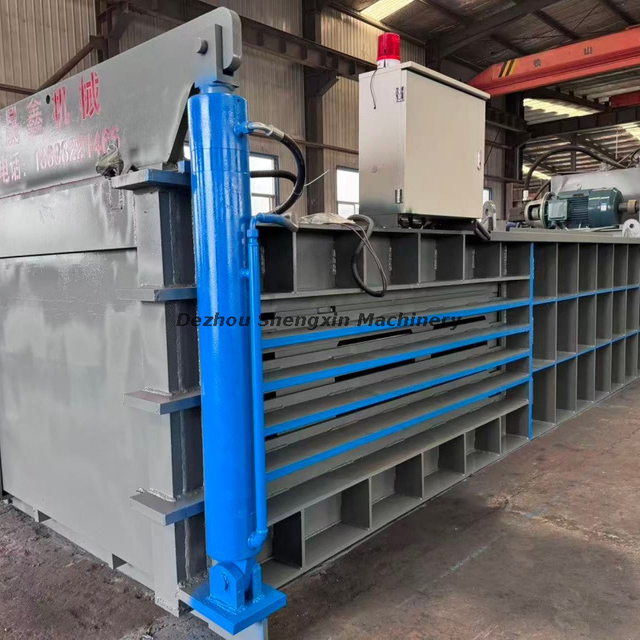 Hydraulic Waste Metal Aluminum Steel Sheets Baler Machine for Scrap Iron Paper Clothes