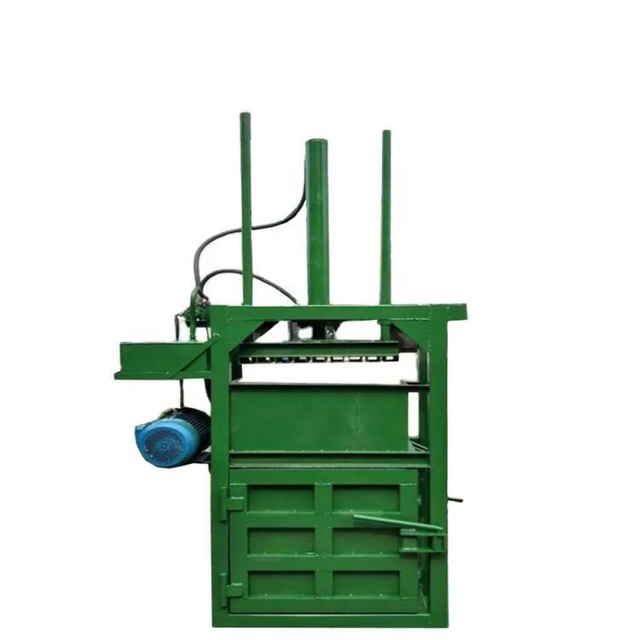 High Capacity High Efficiency Waste Management 50t Vertical Baler