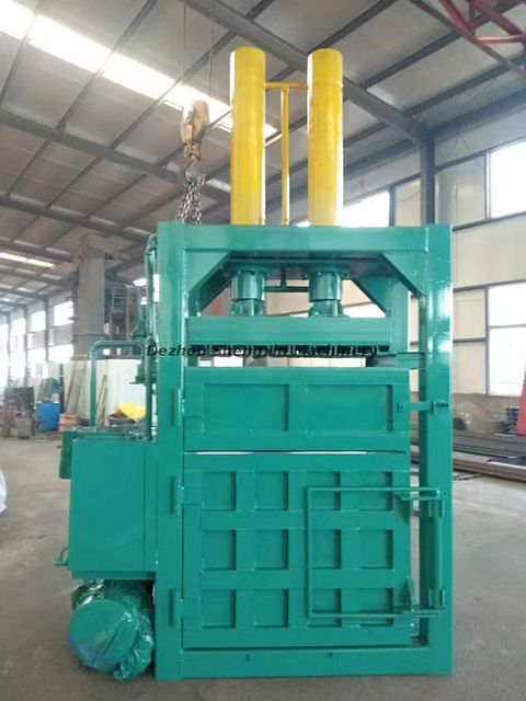 دستگاه بالکن بطری پلاستیکی ضایعات هیدرولیک عمودی 20 تنی SX‑V20