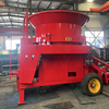 90HP Tractor PTO Driven Round Disc Straw Bale Shredder
