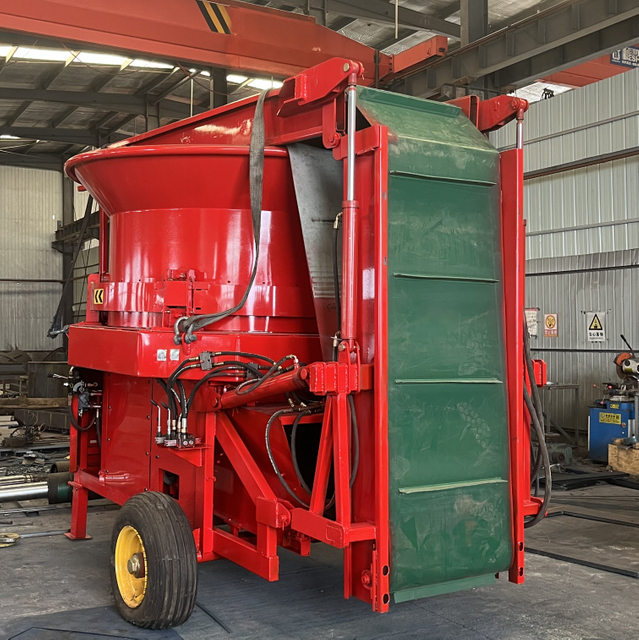 90HP Tractor PTO Driven Round Disc Straw Bale Shredder