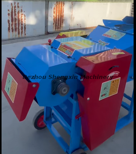 Straw Crushing and Kneading Machine High Efficiency Forage Silage Processor for Corn Stalk Hay