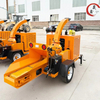 6155 Tow‑able Wood Chipper Trailer Mounted Wood Shredder for Branch Log Crushing