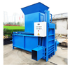 PLC Controlled Horizontal Hydraulic Straw Baler, Hay Forage Biomass Packing Machine