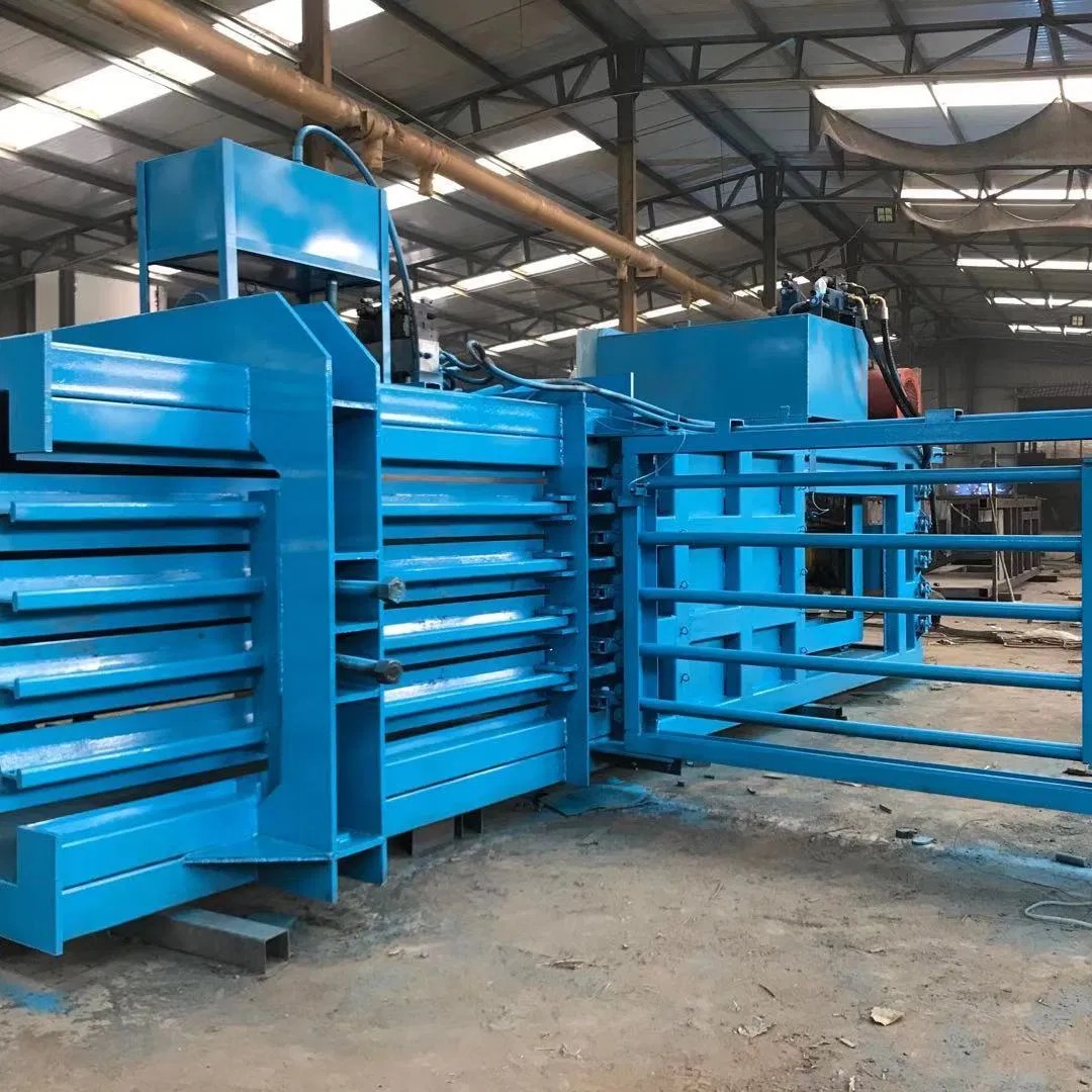 Horizontal-Baler-with-Full-Automatic-Bundle-up-Funtion-for-Waste-Paper-Cardboard-Baler-Machine (1)