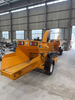 6155 Tow‑able Wood Chipper Trailer Mounted Wood Shredder for Branch Log Crushing