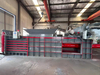 180T Horizontal Hydraulic Waste Baler Lifting Door & Doorless Two Types For Waste Paper Plastic Bottles Recycling