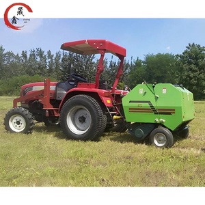 Automatic Round Pick Up Baler Corn Straw Hay Silage Baling Machine For Farm Livestock