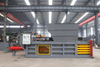 60T Semi-automatic Horizontal Hydraulic Baler with Lift-up Gate